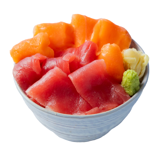 デッドリフト丼（マグロ×サーモン丼